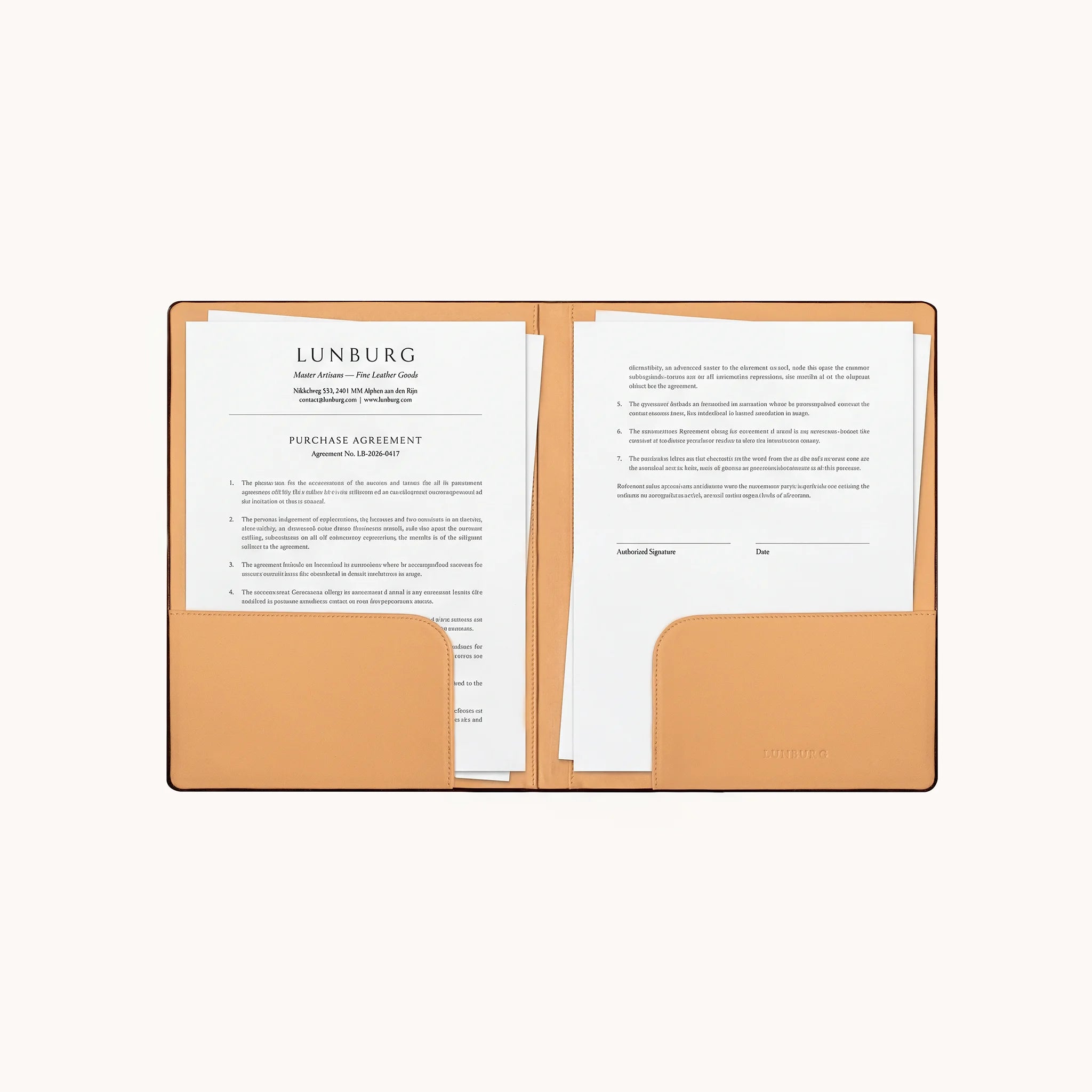 Documents Folder Memoir - Deep Mahogany