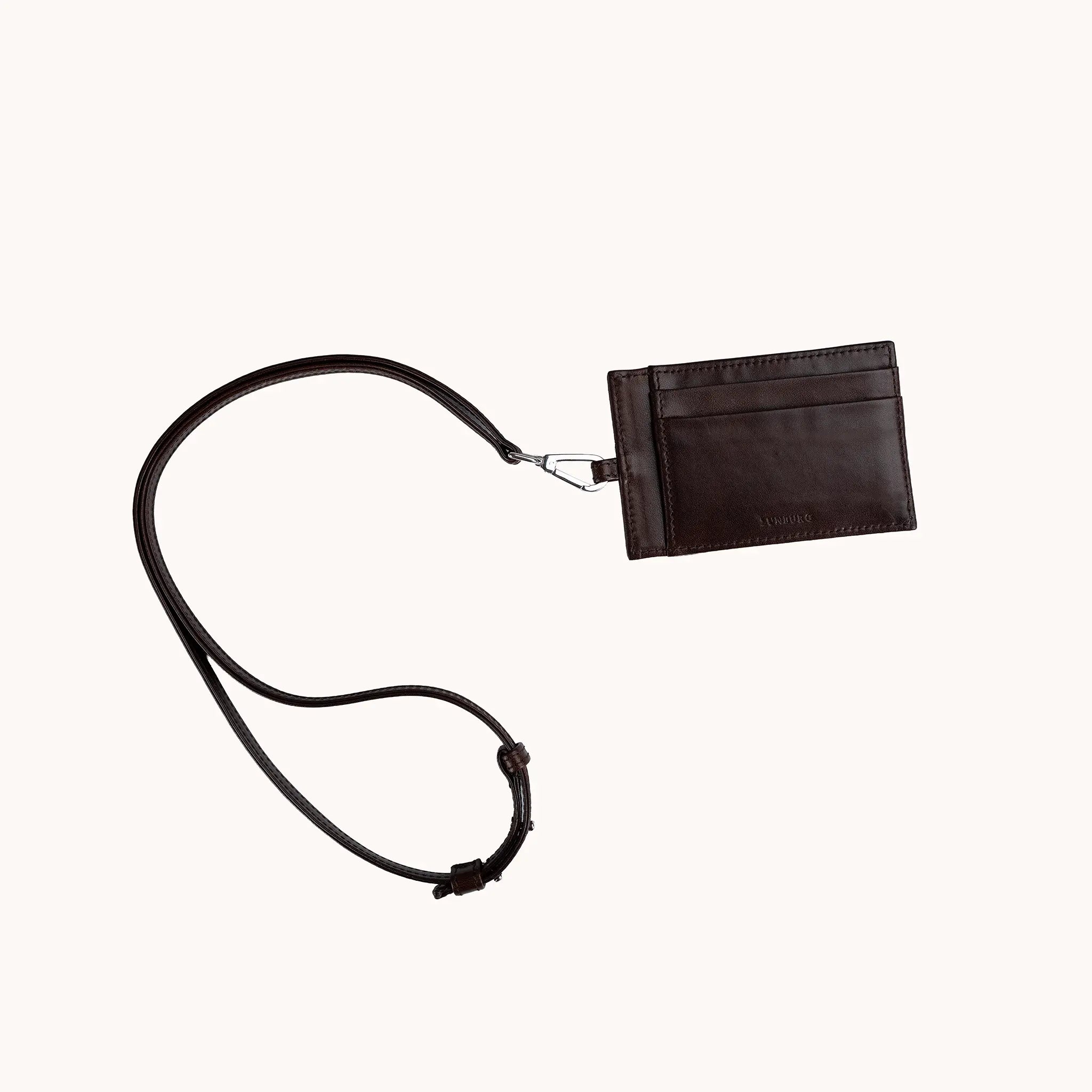 Badge Carrier Signet - Deep Mahogany